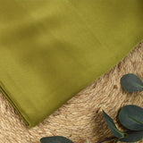 Satin de soie 100% vert tilleul