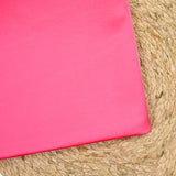 Satin duchesse 100% coton rose bonbon