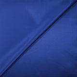 Satin polyester uni Inès bleu roi
