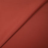 Sergé polyester rouge orangé