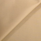 Soie et polyester uni beige