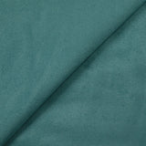Suédine jersey bleu