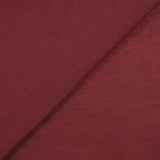 Sweat minkee épais rouge bordeaux