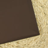 Taffetas polyamide marron ébène
