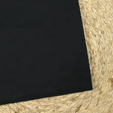 Taffetas polyester noir