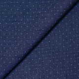 Tencel jeans pois marine