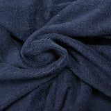 Tissu éponge coton marine