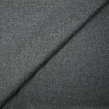 Tissu tailleur en laine mélangée chiné gris souris