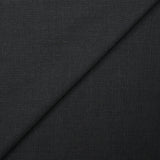 Tissu tailleur laine mélangée fantaisie anthracite fond noir