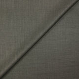 Tissu tailleur laine mélangée sergé grège et anthracite