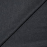 Tissu tailleur laine mélangée sergé gris foncé