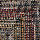Tweed de laine mélangée Philippine fond grège et noir