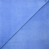 Velours polyester fine côte bleu lavande