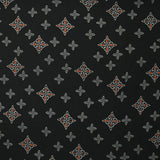 Viscose imprimée Celtique fond noir