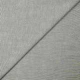 Voile de coton tissé-teint Abbie rayure blanche et bleu marine
