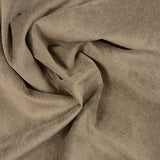 Velours polyester côtelé marron corde