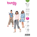 Patron Burda n°6111: Blouse & Robe