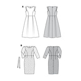 Patron Burda n°6083 : Robe