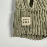 Étiquettes tissées  "Good Mood " x 5