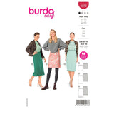 Patron Burda n°6073: Jupe