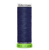 Recycled sewing - blue color - Gütermann