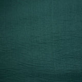 Crêpe viscose Lily vert bouteille