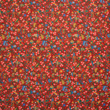 Coton liberty ® Magical forest rouge au mètre