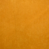 Mustard ribbed polyester velvet