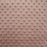 Polaire minky relief rose chair