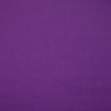 Coton uni aubergine