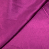Satin Polyester uni aubergine