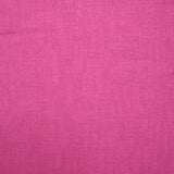 100% Fuchsia washed linen
