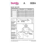 Patron Burda n°6064 : T-shirt Homme