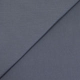 Gabardine polycoton sergé gris foncé