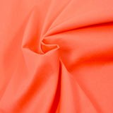 Satin de coton corail