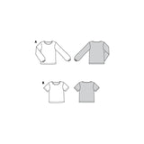 Patron Burda n°6059 : Blouse & T-shirt