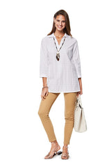 Patron n°6809 : Blouse, Tunique col en V