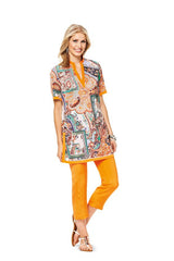 Patron n°6809 : Blouse, Tunique col en V