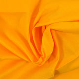 Coton uni jaune safran