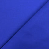 Voile de coton bleu roi