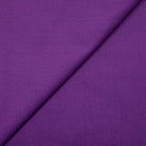 Coton uni aubergine