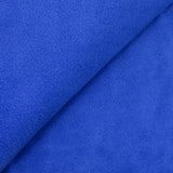 Tissu polaire bleu roi