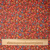 Coton liberty ® Magical forest rouge au mètre