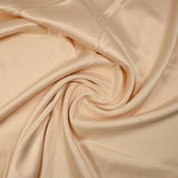 Crêpe satin polyester doré