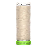 Fil à coudre recyclé - Coloris Beige/Brun - Gütermann