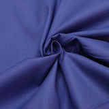 Cretonne de coton bleu royal