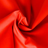 Red cotton satin