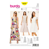 Patron N°6628 Burda : Robe d'été COUSUMAIN 3