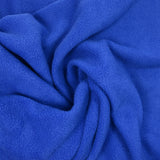Tissu polaire bleu roi