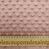 Polaire minky relief rose chair